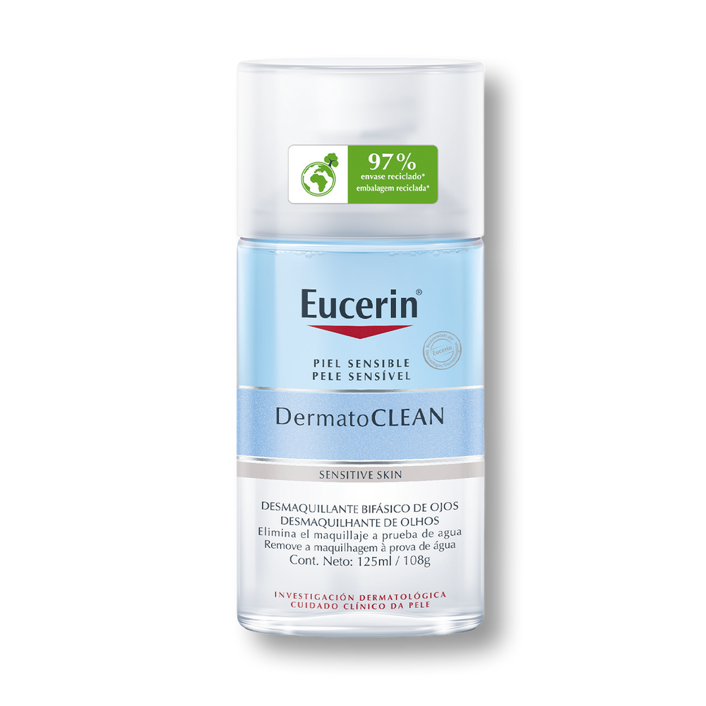 EUCERIN DERMATOCLEAN DESMAQUILLANTE BIFÁSICO DE OJOS